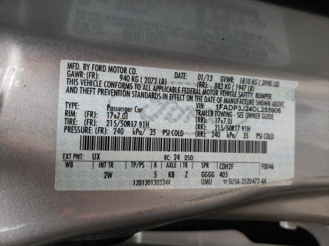 2013 FORD FOCUS TITA 1FADP3J24DL255906