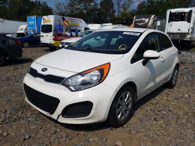 2014 KIA RIO EX KNADN5A30E6362212