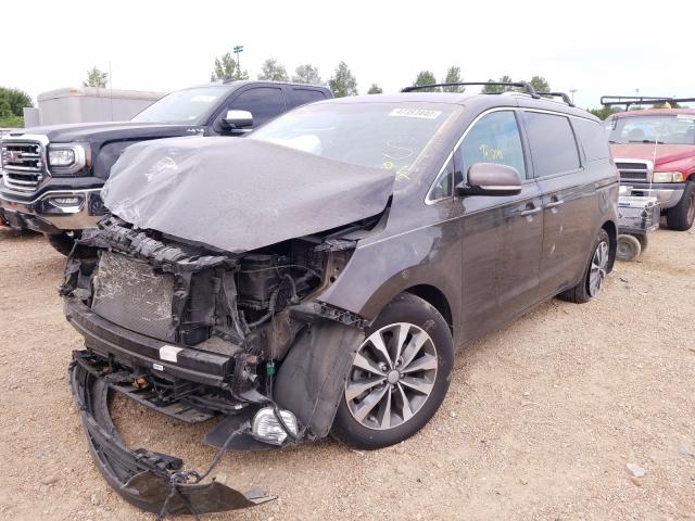 2017 KIA SEDONA EX KNDMC5C13H6318861