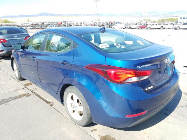 2015 HYUNDAI ELANTRA SE 5NPDH4AEXFH565914