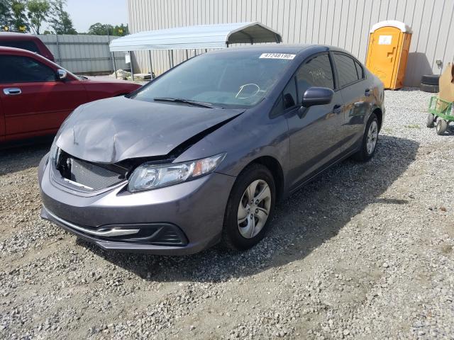2014 HONDA CIVIC LX 2HGFB2F50EH557109