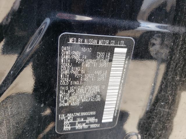 2011 INFINITI QX56 JN8AZ2NE3B9002855