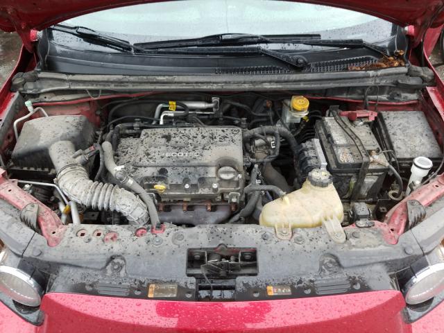 2012 CHEVROLET SONIC LTZ 1G1JE5SB7C4169567