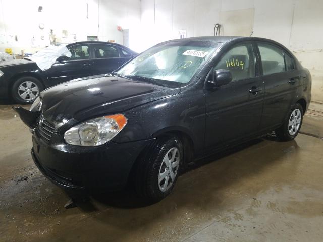 2010 HYUNDAI ACCENT GLS KMHCN4AC2AU516624