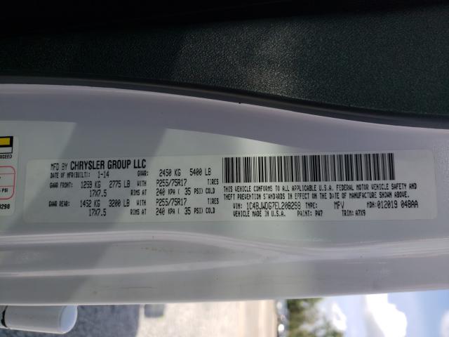 2014 JEEP WRANGLER U 1C4BJWDG7EL208298