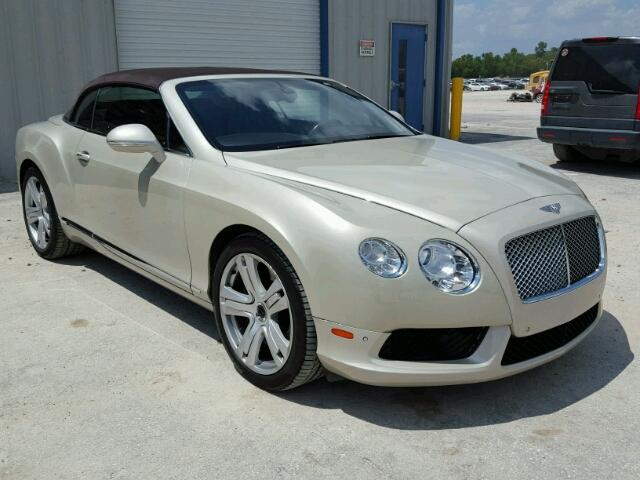 VIN SCBGT3ZA2DC081917 2013 Bentley Continental, Gtc V8 no.1