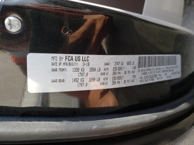 2018 CHRYSLER PACIFICA 2C4RC1EG6JR276507