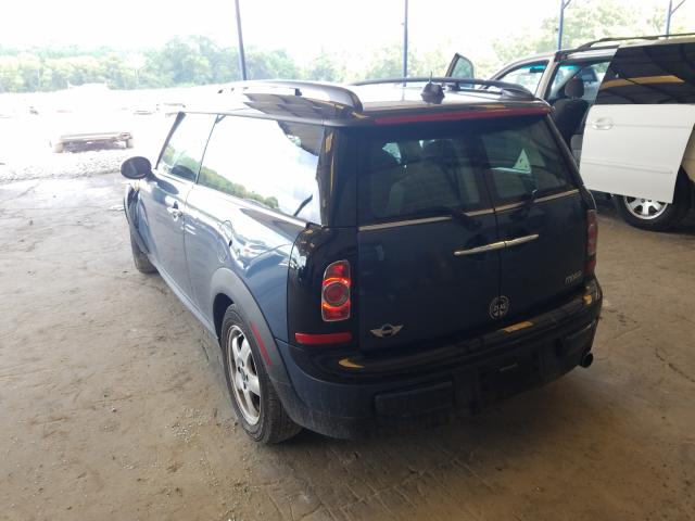 2011 MINI COOPER CLU WMWZF3C59BTY00938