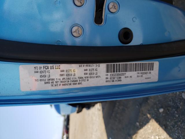 2016 DODGE CHALLENGER 2C3CDZC92GH225577