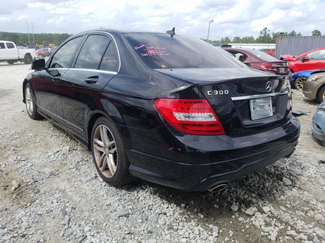 2013 MERCEDES-BENZ C 300 4MAT WDDGF8ABXDG125618