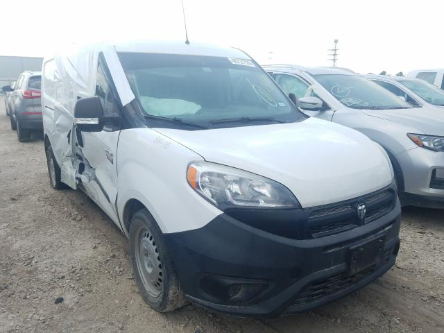 Salvage trucks for sale at Houston, TX auction: 2017 Dodge RAM Promaster