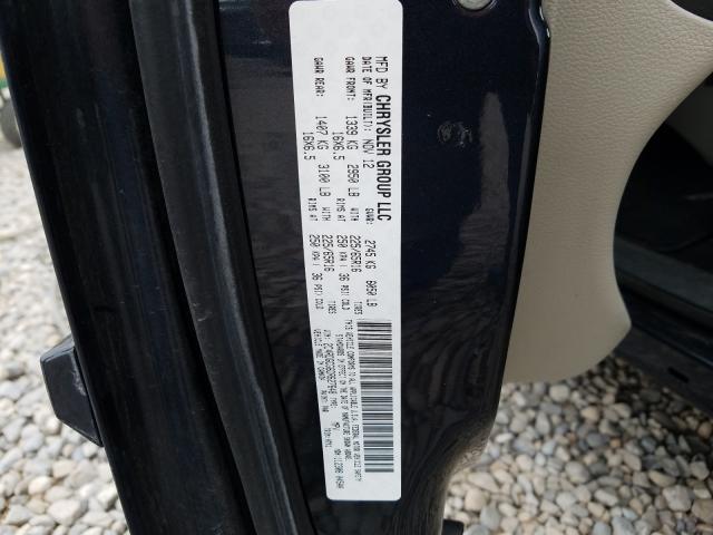2013 DODGE GRAND CARA 2C4RDGCG6DR627648