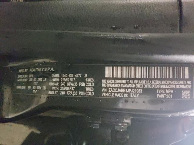 2018 JEEP RENEGADE L ZACCJABB1JPJ21983