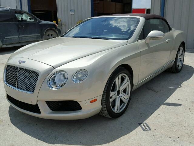 VIN SCBGT3ZA2DC081917 2013 Bentley Continental, Gtc V8 no.2