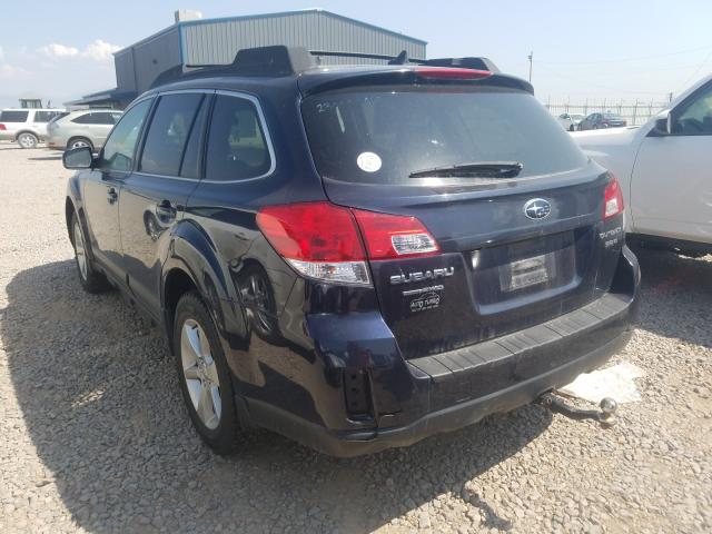  SUBARU OUTBACK 2013 Синий