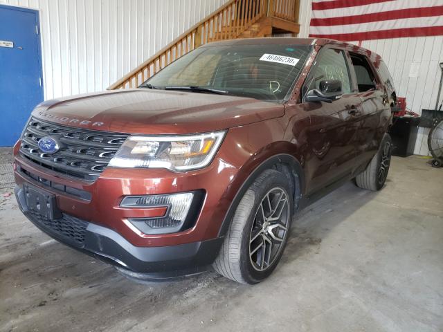 2016 FORD EXPLORER S 1FM5K8GT0GGB09991