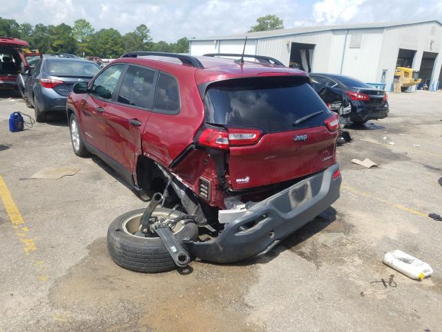 2016 JEEP CHEROKEE S 1C4PJLAB3GW319932