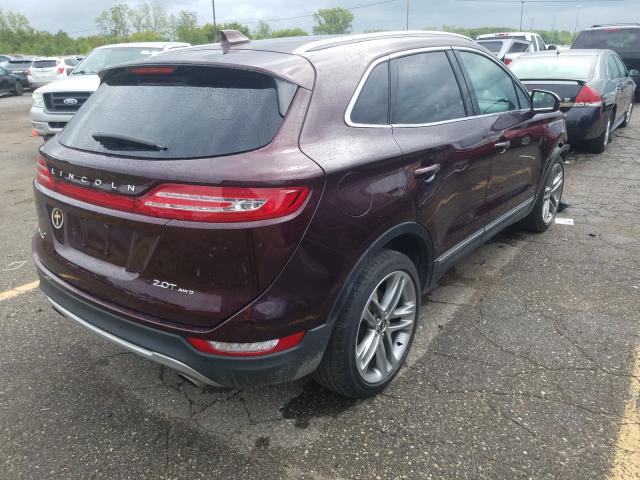 2017 LINCOLN MKC RESERV 5LMCJ3D92HUL69248