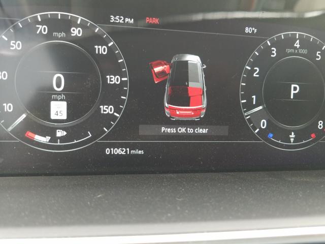 2019 LAND ROVER RANGE ROVE SALWR2RU7KA860372