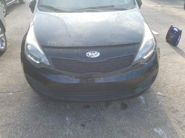 Salvage 13 Kia Rio Lx Sedan 4d 1 6l Gas Black Subasta Eight Mile Al A Better Bid