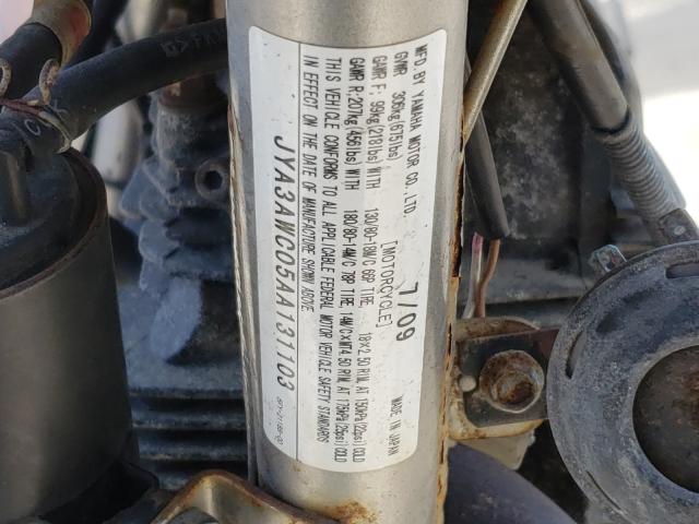 2010 YAMAHA TW200 EC JYA3AWC05AA131103
