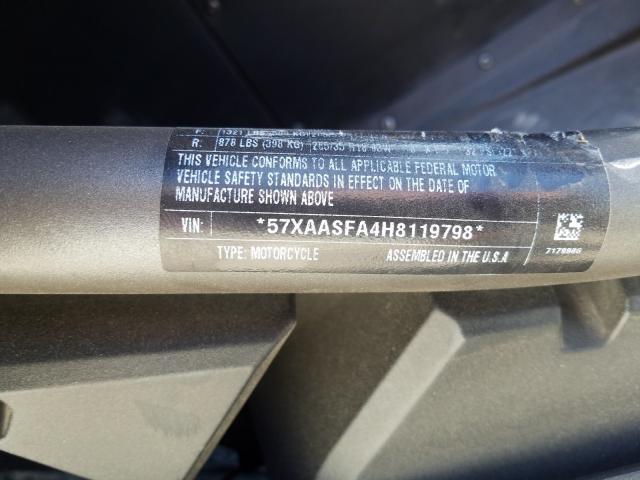 2017 POLARIS SLINGSHOT 57XAASFA4H8119798