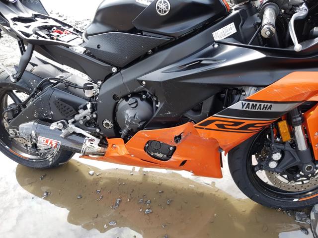 2020 YAMAHA YZFR6 JYARJ28E8LA006252