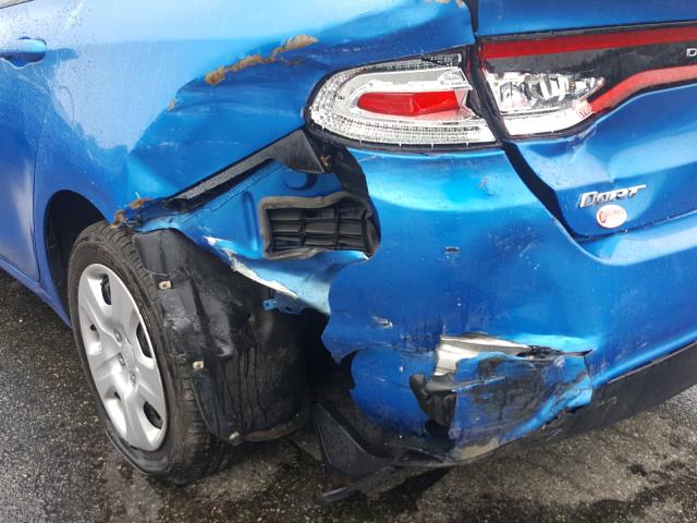 2016 DODGE DART SE 1C3CDFAA0GD564637