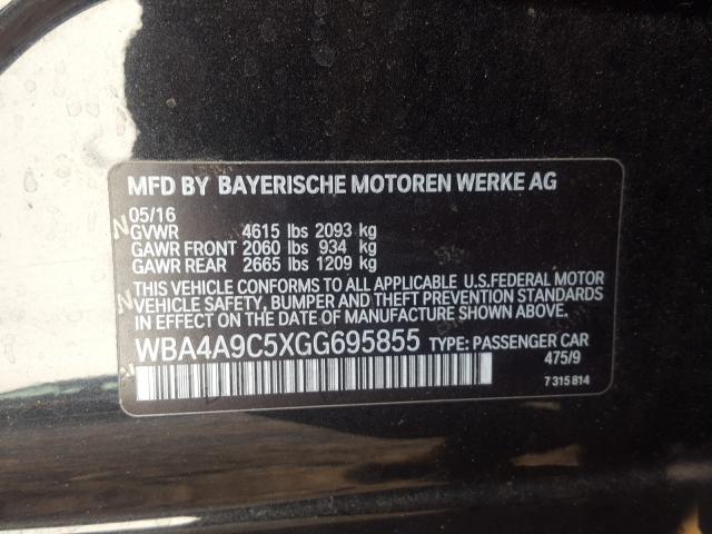 2016 BMW 428 I GRAN - WBA4A9C5XGG695855