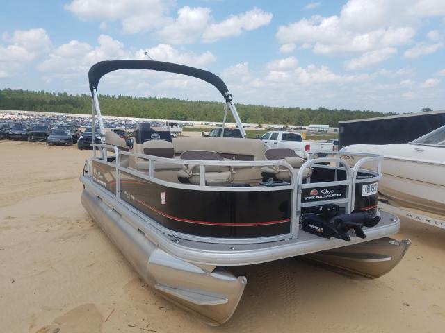 Salvage boats for sale at Gaston, SC auction: 2019 Suntracker Boat