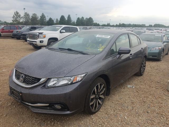 2014 HONDA CIVIC EXL 19XFB2F93EE050721