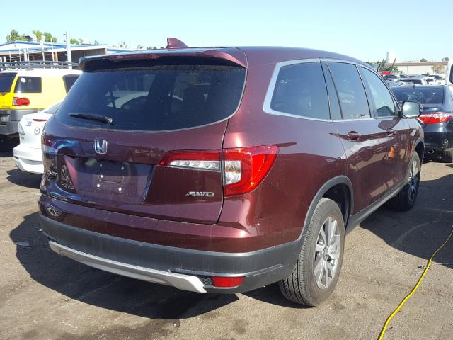 2019 HONDA PILOT EXL 5FNYF6H52KB018413