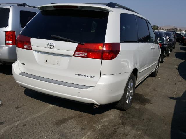 toyota sienna 2004 vin 5tdza22c14s220273