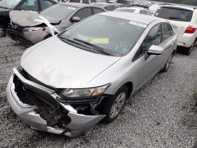 2014 HONDA CIVIC LX 19XFB2F56EE231616