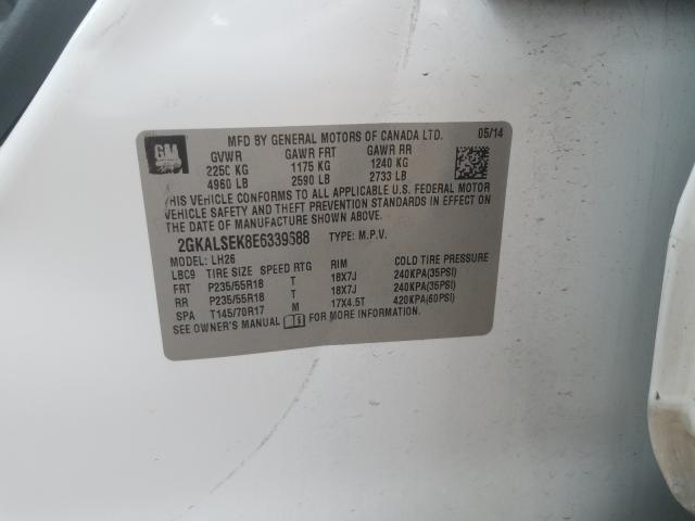 2GKALSEK8E6339688 GMC Terrain Slt