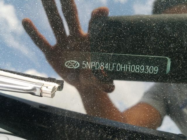 2017 HYUNDAI ELANTRA SE 5NPD84LF0HH089309