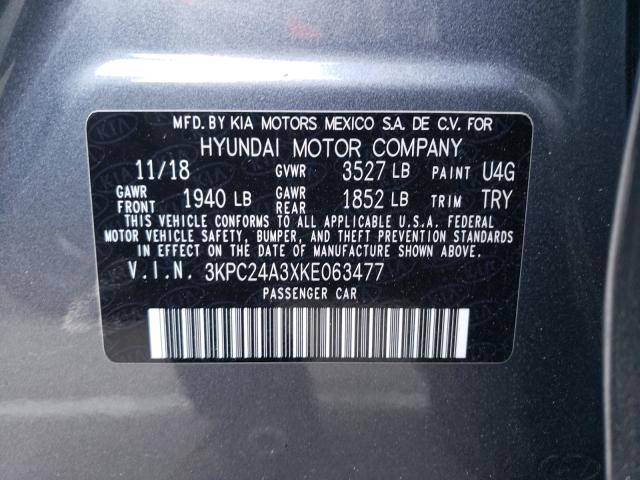 2019 HYUNDAI ACCENT SE 3KPC24A3XKE063477