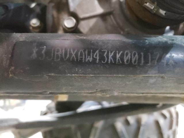 2019 CAN-AM MAVERICK X 3JBVXAW43KK001174