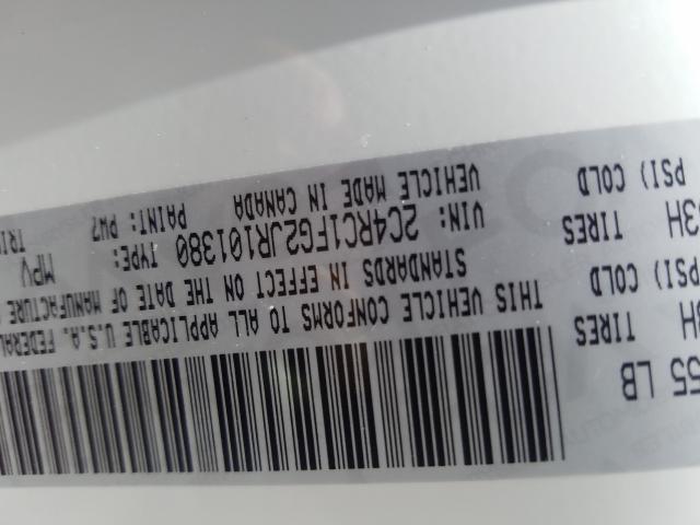 2018 CHRYSLER PACIFICA T 2C4RC1FG2JR101380