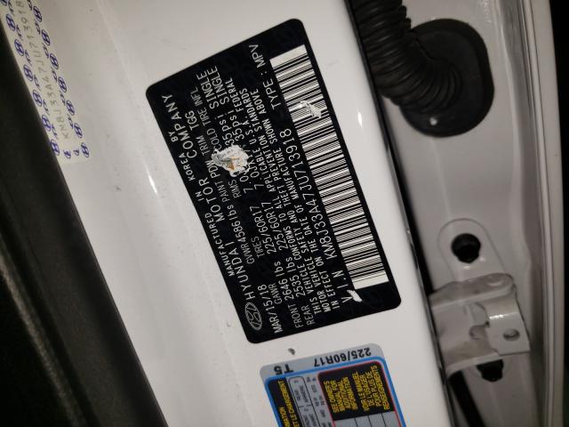 2018 HYUNDAI TUCSON KM8J33A47JU713918