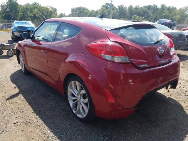 2013 HYUNDAI VELOSTER KMHTC6AD5DU125594
