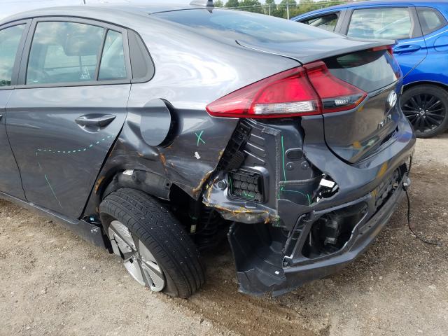 2019 HYUNDAI IONIQ BLUE KMHC65LCXKU171375