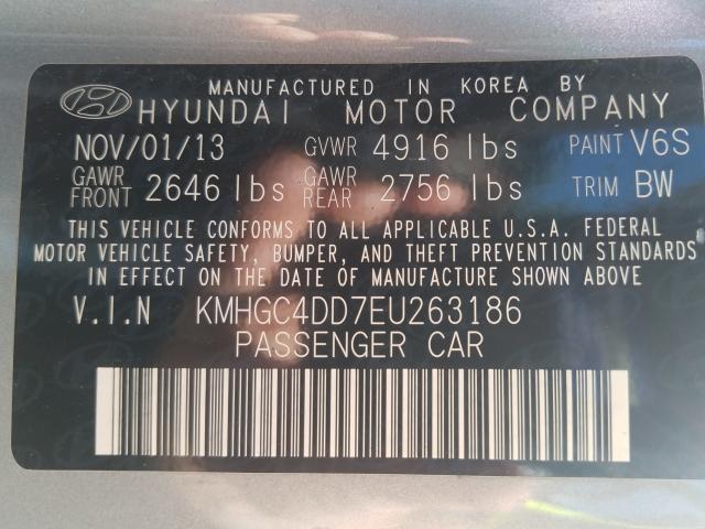 2014 HYUNDAI GENESIS 3. KMHGC4DD7EU263186