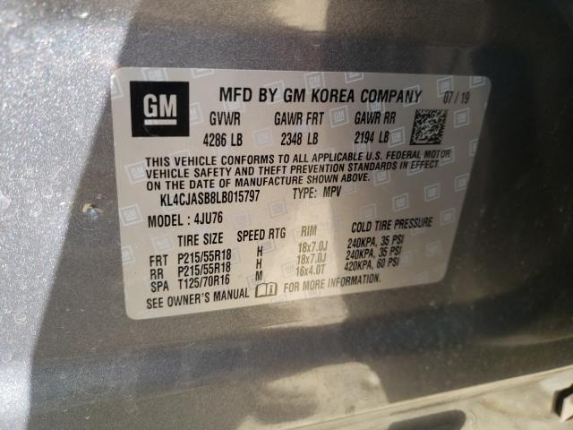 2020 BUICK ENCORE PRE KL4CJASB8LB015797