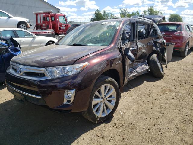 2013 TOYOTA HIGHLANDER JTEDC3EH3D2017129