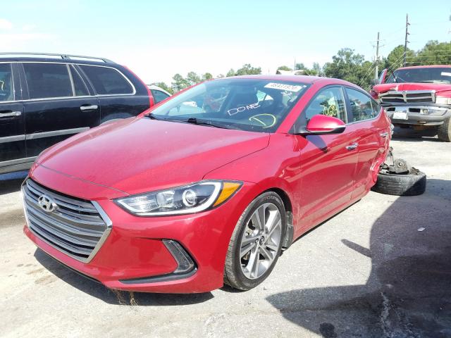 2017 HYUNDAI ELANTRA KMHD84LF8HU076065
