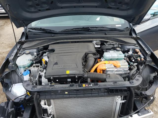 2019 HYUNDAI IONIQ BLUE KMHC65LCXKU171375