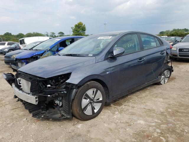 2019 HYUNDAI IONIQ BLUE KMHC65LCXKU171375