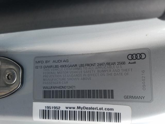 2013 AUDI A5 PREMIUM WAUJFAFH4DN012471