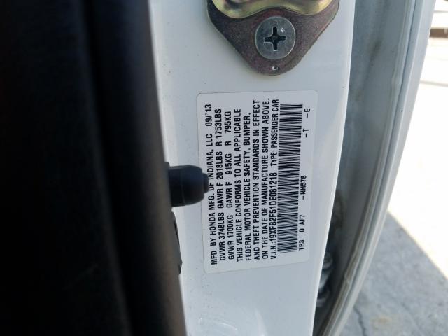2013 HONDA CIVIC LX 19XFB2F51DE081218